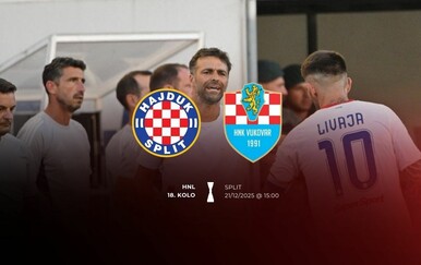 Prijenos utakmice Hajduk - Vukovar