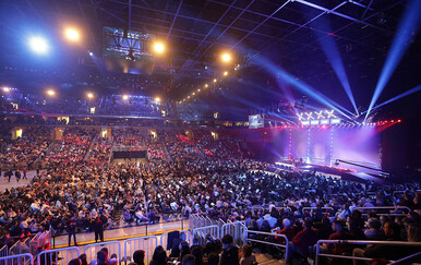 Pogledajte kako se punila Arena Zagreb uoči finala Supertalenta