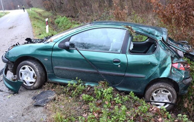 Prometna nesreća na sjeveru Hrvatske: Ozlijeđeni žena i dijete koje nije bilo u sjedalici