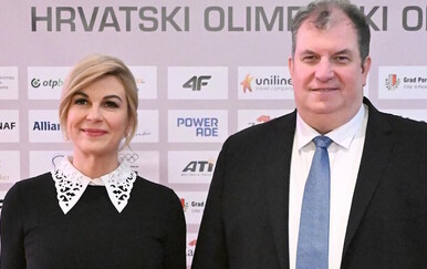 Kolinda Grabar Kitarović i Jakov Kitarović na dodjeli nagrada HOO-a