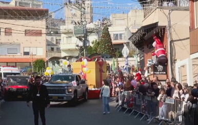 Ove godine Božić na Bliskom Istoku bio je miran bez obzira na rat