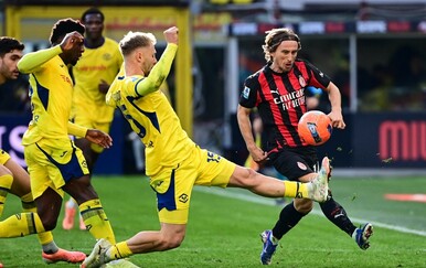 Sjajni Milan razbio Veronu iz brutalnog Luku Modrića za prvo mjesto Serie A