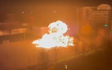 Eksplozija ispred škole na Trešnjevci