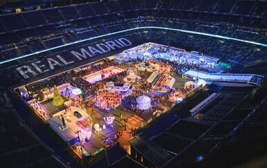 Pogledajte kako izgleda: Ledeni tobogan na Realovom stadionu koji nosi hrvatski potpis