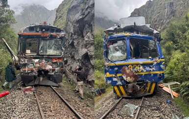 Frontalni sudar vlakova kod Machu Micchua