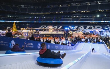 Golemi uspjeh hrvatske tvrtke: Postavili su ledeni tobogan na stadionu Real Madrida