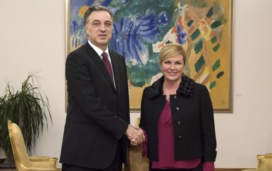 Filip Vujanović i Kolinda Grabar-Kitarović (Foto: PR)