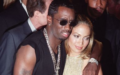 Jennifer Lopez i Diddy (Foto: AFP)