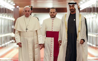 Papa Franjo susreo se s princem Mohamedom bin Zajedom (Foto: AFP)