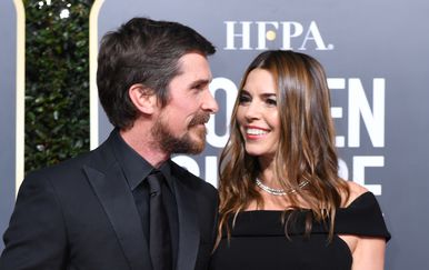 Christian Bale i Sibi Blazic (Foto: AFP)