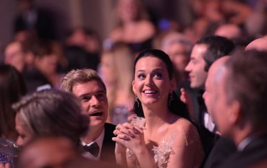 Katy Perry i Orlando Bloom (Foto: AFP)