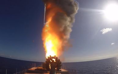 Lansiranje ruske rakete s mora (Foto: Arhiva/AFP)