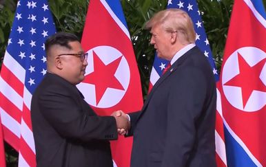 Kim Jong-un i Donald Trump (Foto: Dnevnik.hr)