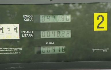 Brojač na benzinskoj postaji