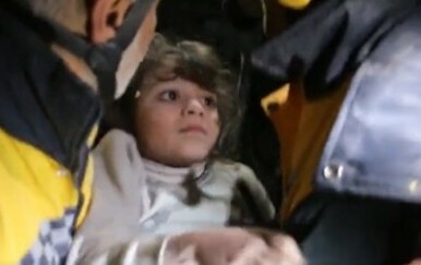 Djevojčica spašena u Siriji