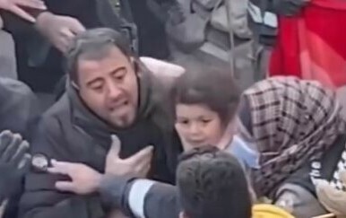 Spašena obitelj u Siriji