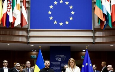 Zelenski u Europskom parlamentu - 1