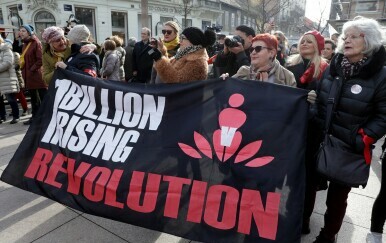 Prosvjed u Zagrebu - Milijarda ustaje protiv nasilja nad ženama