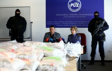Prezentacija zaplijenjene droge u PU zagrebačkoj - 5