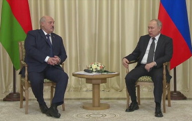 Aleksander Lukašenko i Vladimir Putin - 1