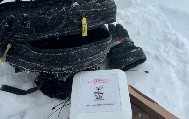 IoT uređaj na Snježniku