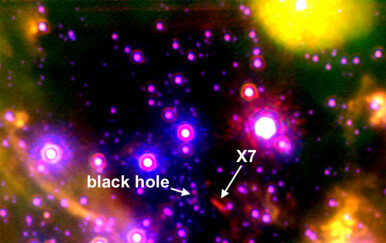 Objekt X7 na putu prrema supermasivnoj crnoj rupi u središtu Mliječne staze