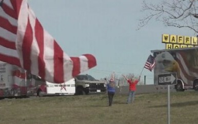 Konvoj kamiona u Teksasu - 1
