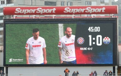 Hajduk - Slaven Belupo, 1:0 na poluvremenu