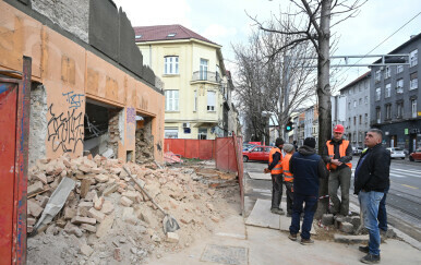 U Maksimirskoj se tijekom radova urušio zid