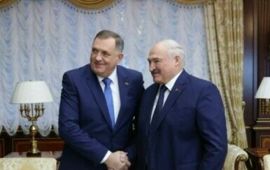 Milorad Dodik i Aleksandar Lukašenko