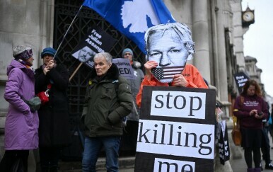 Prosvjed za Juliana Assangea
