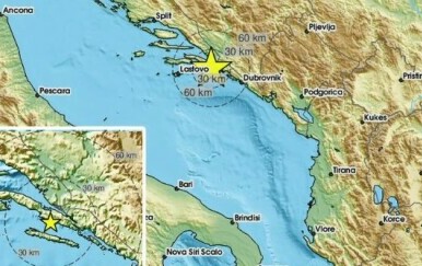 Potres pogodio jug Hrvatske