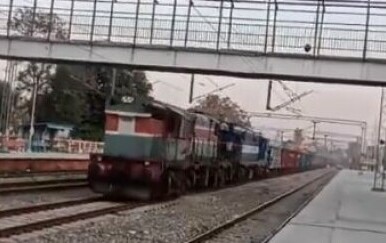 Odbjegli vlak u Indiji