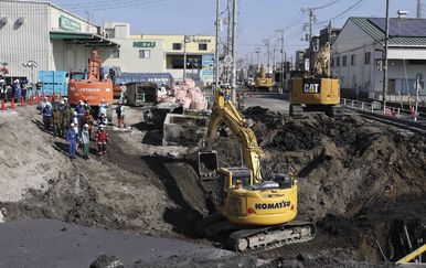 Širi se rupa u japanskom gradu Yashio