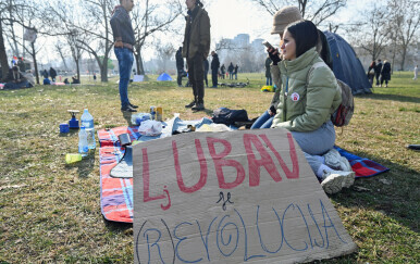 Studentski prosvjedi Novi Sad