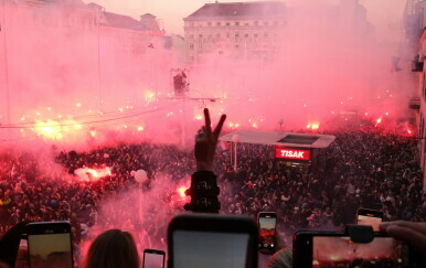 Doček u Zagrebu