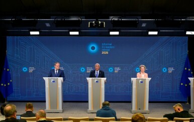 Donald Tusk, Antonio Costa, Ursula von der Leyen