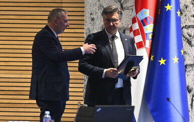 Davor Božinović, Andrej Plenković