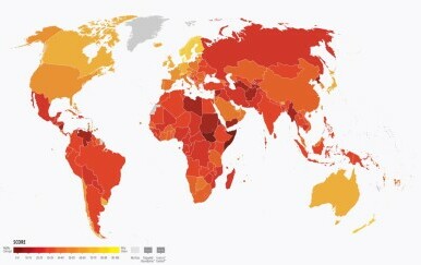 Svjetski indeks korupcije 2024.