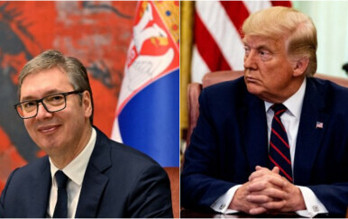 Aleksandar Vučić, Donald Trump