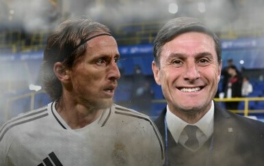 Luka Modrić i Javier Zanetti