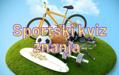 Rekviziti raznih sportova i naslov kviza