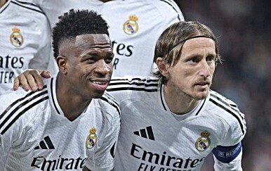 Vinicius i Luka Modrić