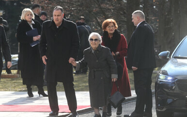 Vjera Andrijić stigla na inauguraciju Zorana Milanovića