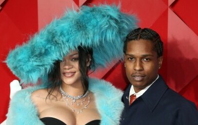 Reper ASAP Rocky i pjevačica Rihanna na crvenom tepihu