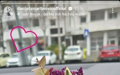 Danijela Martinović na Instagramu