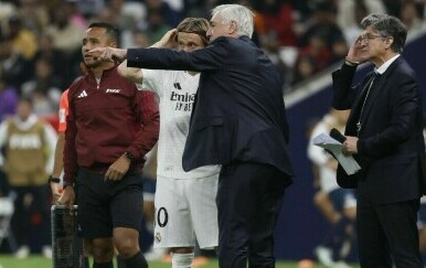 Modrić i Ancelotti