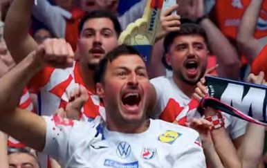 Duvnjak je ovako navijao za Hrvatsku, a ova snimka je srušila internet!