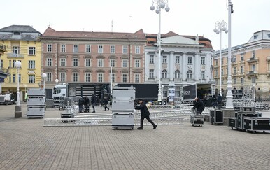 Počele pripreme za doček rukometaša na Trgu bana Jelačića