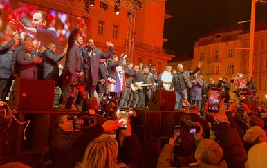 Doček rukometaša na Trgu bana Jelačića